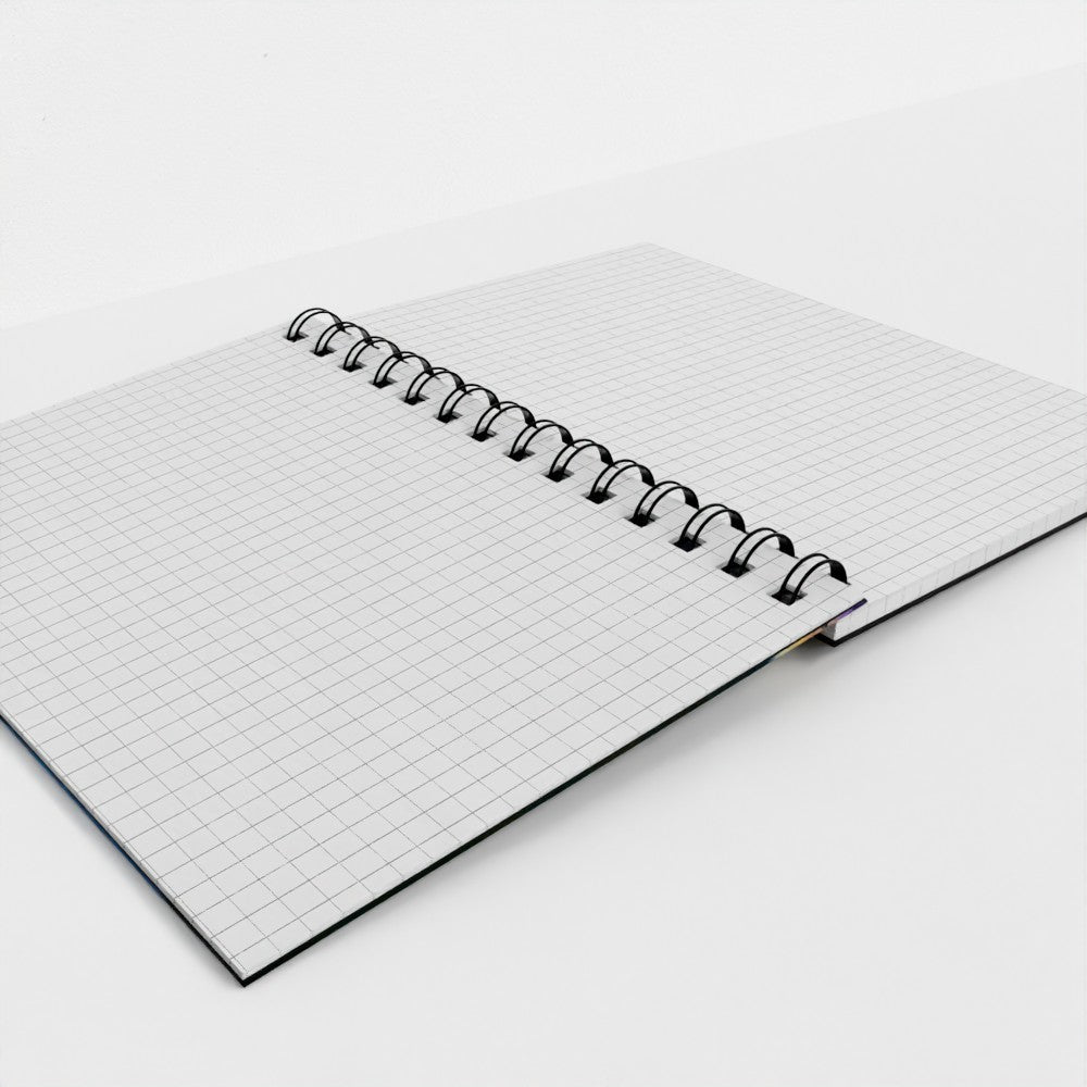 Feeling Small in a Big World — Spiral Notebook
