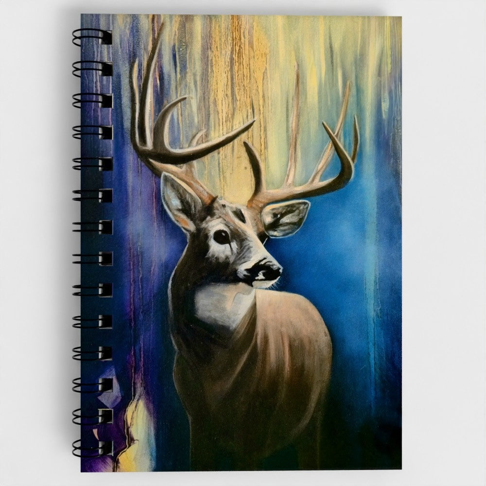 Touched by the Light — Spiral Notebook