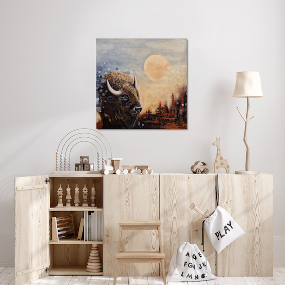 Moonlight Reflections 2026 — Canvas Print